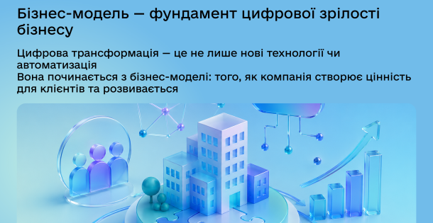 Бізнес-модель як основа цифрової зрілості підприємства: чому вона визначає успіх цифрової трансформації