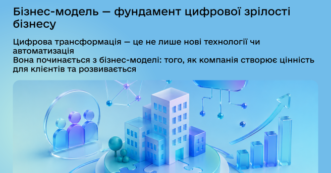 Бізнес-модель як основа цифрової зрілості підприємства: чому вона визначає успіх цифрової трансформації